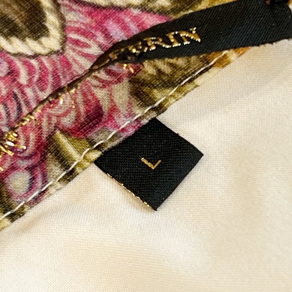 Kobi Halperin Denise Floral Belted Midi-Dress Size L - Picture 7 of 9